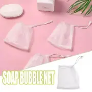 Soap Saver Bag Bubbles Maker Sack Sock Pouch Bags F5K8 Best R4A Net Mesh E7N7