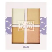 Highlighter Palette - Blaze by Carter Beauty for Women - 0.52 oz Highlighter