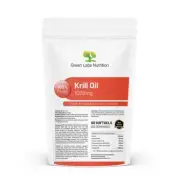 Antarctic Krill Oil 1000mg Softgel Astaxanthin Omega-3 Antioxidant Anti-Aging