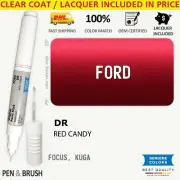 DR Touch Up Paint for Ford Red FOCUS KUGA RED CANDY Pen Stick Scratch Chip Fix B