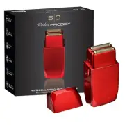 STYLECRAFT Wireless Prodigy Cordless or Corded Foil Shaver Red #SCWPFSR