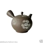 [Premium] Tokoname Pottery : MUM - Japanese Kyusu tea pot 270cc Ceramic mesh net