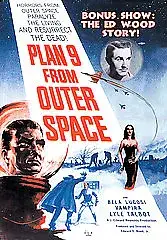 Plan 9 From Outer Space / The Ed Wood Story DVD Bela Lugosi Vampira CULT CLASSIC