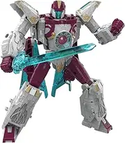 Transformers Legacy United Voyager Class Cybertron Universe Vector Prime, 7-inch Converting Action Figure, 8+