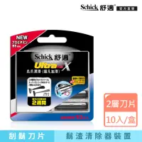 在飛比找momo購物網優惠-【Schick 舒適牌】新烏爪潤滑刮鬍刀片10入