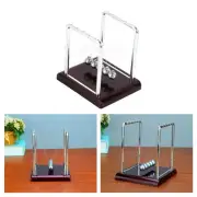 Creative Decoration Newton Ball Metal Craft Celestial Swing Chaotic Pendulum Des