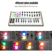 Worlde 25 Key USB Portable Tuna Mini MIDI Keyboard MIDI Controller for Mac,PC