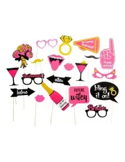 [Boutique Retailer Costumes] Bride to Be Photo Booth Props 20x in Multi