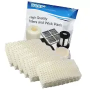 6-Pack HQRP Wick Filter for Relion RCM832 RCM-832 RCM-832N / D13-C WF813 HC832