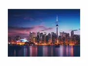 Toronto Poster Canvas Print
