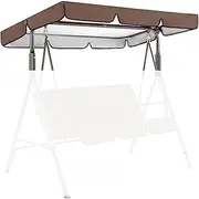 Swing Chair Canopy Replacement, Garden 3/2 Seater Garden Chair Canopy,Waterproof Oxford Fabric