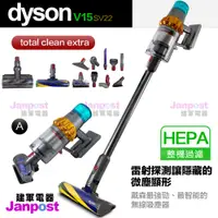 在飛比找COCORO Life優惠-【Dyson】 V15 SV22 雷射探測無線吸塵器 全配版