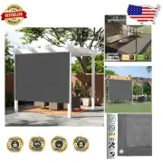 Breathable 5x16 FT Shade Cloth - Dark Grey UV Protection for Gardens & Patios