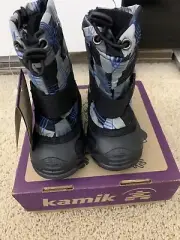 Kamik Footwear Tickle4 Insulated Boot Toddler Black 6 M US. New In Box.