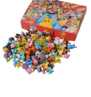 144 Pokemon Figures - Pikachu & More, Collectible Toys, Kids' Christmas Gift