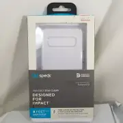 Speck Presidio Stay Clear Case for Samsung Galaxy S10 (only) - Clear Crystal