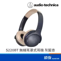 在飛比找蝦皮商城優惠-audio-technica 鐵三角 ATH-S220BT 