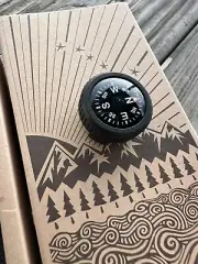 NEW BLACK Prometheus Design Werx (PWD) Wrist Compass Expedition 2.0 PVD