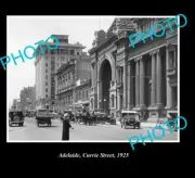 OLD 8x6 HISTORIC PHOTO OF ADELAIDE SA CURRIE STREET c1925