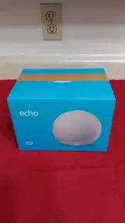 Amazon Echo (4th Gen) - Smart Home Hub with Alexa - Glacier White- Sealed