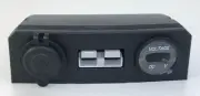 50A ANDERSON PLUG + 12V POWER OUTLET SOCKET + VOLTAGE GAUGE SURFACE MOUNT AU