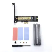 100PCS M.2 NVME to PCIE 4.0/3.0 X1 Adapter SSD Card Support PCIe X4 X8 X16 Slots