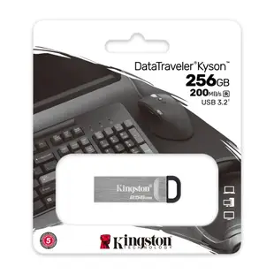 Kingston 金士頓 256GB DataTraveler Kyson USB 3.2 隨身碟 DTKN/256GB