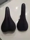 Schwinn 1 & Huffy Bicycle 1 Bike Seat Set of 2 black