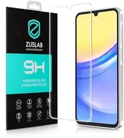 [ZUSLAB] Screen Protector Galaxy A15 Tempered Glass Case Friendly 9H Hardness for Samsung (2024) - Clear