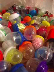1 inch Vending Machine Capsules Toy Mix 100 pieces Birthday Grab Bags 1"