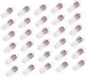 EXQUIMEUBLE 50pcs Clear Glass Dropper Bottles for Perfumes Empty Vials Tight Seal for Essential Oils and Aromatherapy for Travel and Liquid Dispensing