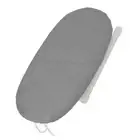 (Grey)Tabletop Ironing Board Heat Resistant Foldable Portable Mini Ironing