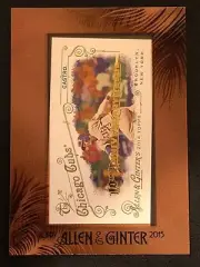 2015 TOPPS ALLEN AND GINTER Starlin Castro BUYBACK 10th ANNIVERSARY FRAMED SP