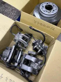 在飛比找Yahoo!奇摩拍賣優惠-中古 BMW 428GC F36 F30 原廠煞車卡鉗加碟盤