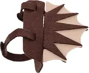 FONDOTIN Bearded Dragon Harness Reptile Accessories Lizard Outfit Felt Material