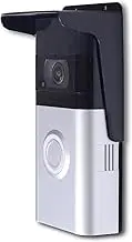 Video Doorbell Rain Protection, Doorbell Cover, Weather Protection, Anti-Glare Protection, Suitable for Doorbells, Intercom, Socket and Code Lock Front Door (pro)