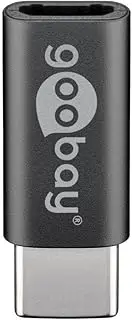 Goobay USB-C/USB 2.0 Micro-B Adapter, Grey