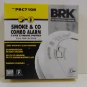 First Alert BRK PRC710B Smoke and Carbon Monoxide Detector, NEW