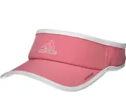 NEW! adidas Women's AEROREADY Superlite Visor-Hazy Rose/White