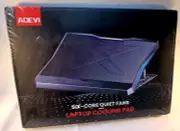 Laptop Cooling Pad six core quiet fans Notebook Cooler Stand Holder
