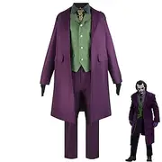 Joker Clown Coat Pants Adults' Men's Cosplay Party / Evening Carnival Masquerade Easy Carnival Costume