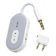 Bluetooth Transmitter Receiver, Airplane Bluetooth 5.3 Adapter, 3.5MM AUX Wir...