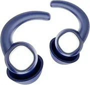 Ear Plugs for Sleeping, Reusable Super Soft Silicone Earplugs, Noise Cancelling Earplugs Sleep Sound Blocking Noise Reduction Earplugs Hearing Protection Ear Plugs for Snore, Study, Travel (Light Blue)