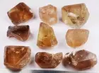 685Ct Honey Color Topaz Transparent Crystal Lot From Pakistan