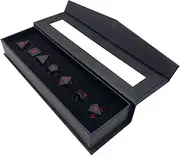 Ultra PRO Heavy Metal 7 RPG Dice Set for Dungeons and Dragons
