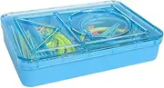 Generic Pupil Toys 1 Set Early Education Geometric Math Construction Safe Material Delicate Design for Parties Outdoor Fun Random Color
