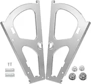 VICASKY 2PCS Shoe Cabinet Flip Frame, Home Shoes Drawer Hinges Rack Flip Frame Replacement Fittings Furniture Parts Rack Hinges for Kitchen Living Room Wardrobes