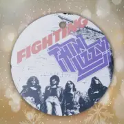Christmas Ceramic Ornament Fighting My Way Back Thin Lizzy Freedom Phil Lynott