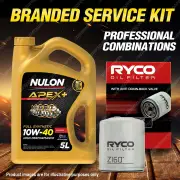 Ryco Oil Filter 5L APX10W40 Engine Oil Service Kit for Holden VT V8 II WH WK