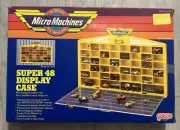 Vintage 1989 Micro Machines Super 48 Display Case, Compartment Yellow New In Box